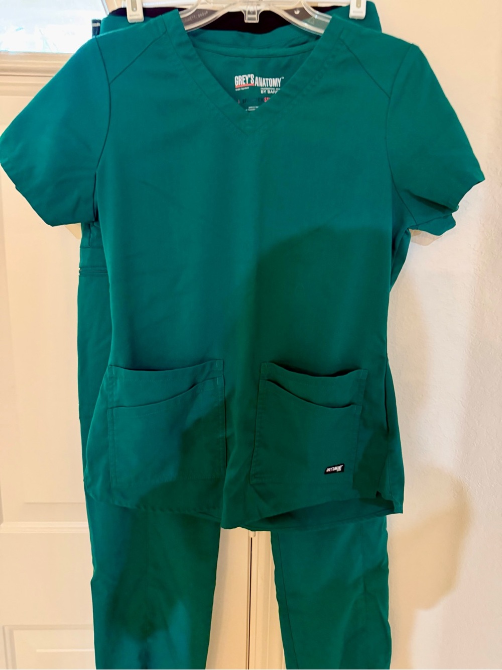 Grey's Anatomy Hunter Green Scrub Set